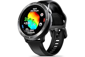 Voice Caddie T11 PRO GPS Watch | Smart Watch With Swing Analyzer, Course Preview, Wind Direction/Speed | Ideal Gifts for Men & Women