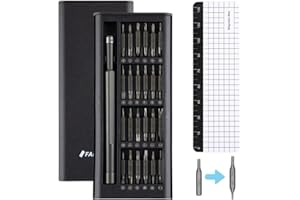 FANACAN Feinmechaniker Schraubendreher Set, Mini Werkzeug Set mit Torx T5 T6 T8 T9 T10, usw, Reparatur Kit für iphone, ipad, Macbook, Switch, PS4, PS5, Xbox, Laptop, Computer, PC, Brille, Uhren, usw