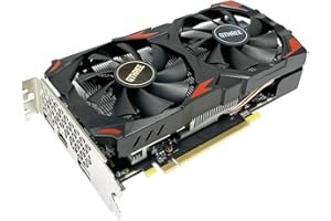 ‎QTHREE QTHREE Radeon RX 580 Grafikkarte, 8G D5 256-bit, HDMI, 2X DisplayPort, DirectX 12, 8 PIN Additional Power Connector, PCI Express x16