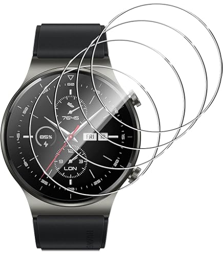 savvies Pellicola Vetro Temperato per Suunto Spartan Trainer Wrist HR (3 Pezzi) Protezione, Schermo Protettivo, Glass Durezza 9H