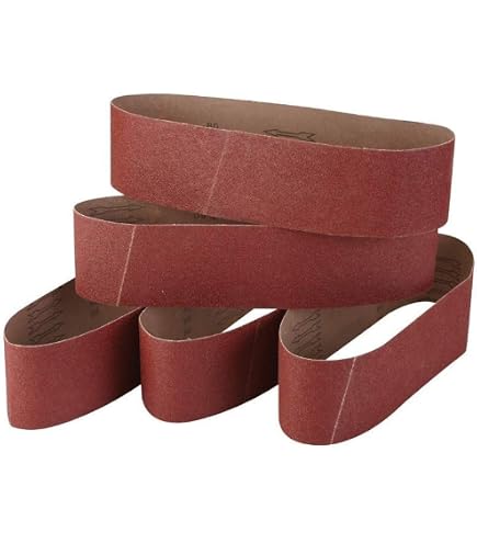 Kozelo 12-Pack Sanding Belts – 1 X 30 Inch, 60/80/120/180/240/400 Grit – Aluminum Oxide Abrasive For Belt Sanders – Metal, Wood, Rust Removal, Welding, And Polishing