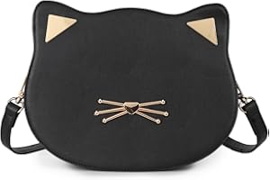 Gladdon borsa ragazza, borsetta ragazza, borsetta tracolla donna piccola,borsa a tracolla da donna con orecchie di gatto, borsa da gatto per ragazze regalo