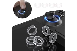 Miimall 4 PCs Joystick Funda Compatible con Asus Rog Ally Joystick Funda, Suave TPU Cómodo Resistente al Desgaste Antideslizante Joystick Fundas Joystick Funda para Asus Rog Ally-Klar