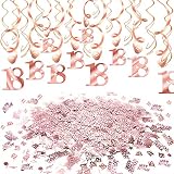 Todos los confeti del feliz cumpleaños número 18 son de oro rosa en ambos lados, con un peso total de 20 g / 0.7 oz y alrededor de 1000 piezas, bien hechas con colores vibrantes, la cantidad justa para cubrir nuestra decoración de mesa en nuestro postre.