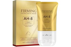 FUBSTA AH-8 Firming Neck Cream and Lift Neck Cream with Double Roller Massage Neck Tighteningcream Neckcream for Lifting and Moisturizing and Nourishing (1Pcs, 120g)