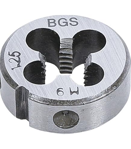 Set 2 Filiere Tonde 5/8''-24 UNEF – Acciaio Per Utensili, Filettatura Destra, Per Manutenzione E Creazione Filettature Esterne