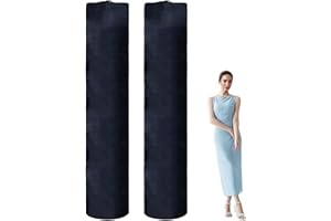 Letsinstyle 2 Stück 20 x 92 Zoll Oxford Stoff Kordelzug Teppich Aufbewahrungsbeutel Staubdichte Große Teppich Aufbewahrungstaschen Gerollte Teppiche Umzugstasche