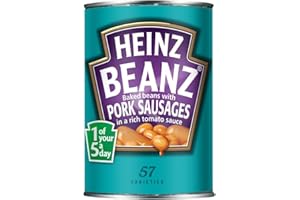 Heinz Beanz con las salchichas de cerdo 415g