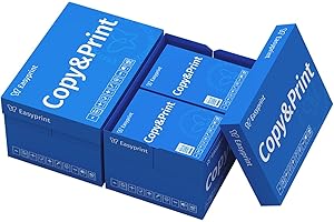 ‎EASYPRINT NEU! Easyprint Druckerpapier und Kopierpapier 10000 Blatt 20 x 500 A4 Premium Hochweiß CIE 160 Testsieger PEFC Umweltzertifikat