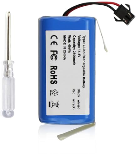 AUVTKALL Batterie de Rechange pour BG800 M26-4S1P INR18650 14,4V