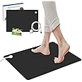 Grounding Mat Earthing UK for Improved Sleep, 45X65cm Earth Mat Grounding Sheet for Improved Sleep, Reduced Anxiety, Pain, Inflammation, Headache Relief, Balance (45X65CM)