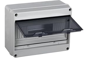 DOJA BARCELONA DOJA Industrial | CENTRALINO ELETTRICO | Cassetta Contatore Enel | 232 x 182 x 109 | Quadro Elettrico | Scatola Elettrica da Esterno Impermeabile | Scatola Stagna | Scatola di Derivazione Elettronica