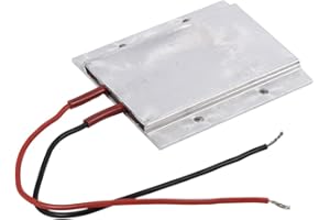 ZERODIS PTC płyta grzejna z termostatem, 220 V, stała stała temperatura elektryczna, element grzejny PTC, zestaw do ogrzewania powietrza
