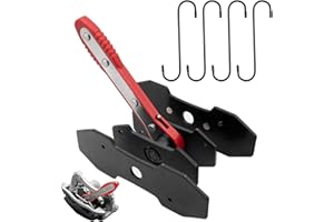 ZPSNDP 7-Teiliges Set Bremskolbenrücksteller, Bremsenrücksteller mit 4 Bremsbelag-Ersatzhaken, Bremskolben Rückstellwerkzeug für Einzel-, Doppel- und Vierfachkolben