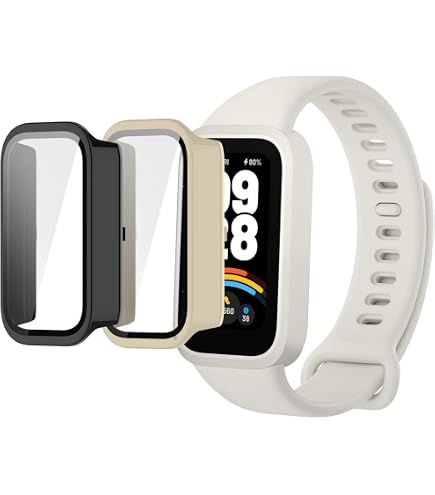 Schutzhülle Für Xiaomi Smart Band 9 Pro – Hartes PC-Case Mit Displayschutz, Kratzfest, Einfach Zu Installieren (verschiedene Farben)