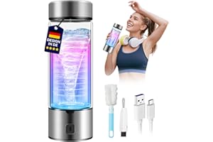 LOZLTX 2025 Neue Technologie Wasserstoff Wasserflasche【Wasserstoffgehalt 3000PPB 】420 Mlhydrogen Water Bottle【2025 Innovation IHSA-Zertifiziertes H₂/O₂-Trennsystem】Hydrogen Wasserflasche