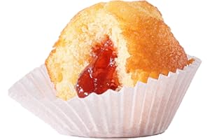 Madeleines Mdalen | 40 unités, Fraise | SANS GLUTEN, SANS LACTOSE | 5 Saveurs | Fabriqué en Espagne de manière Traditionnelle.