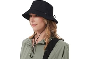 Creekstone Chapeau bob imperméable pour Homme et Femme - Protection UV - UPF50 - Chapeau d'été Pliable - pour la randonnée, la pêche