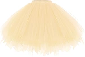 Gardenwed Annata 1950s Donna Sottogonne al Ginocchio Retro Petticoats Vintage Rockabilly Mini Gonne