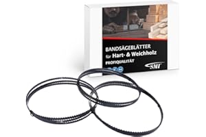 SMI SWISS MADE INDUSTRIES GMBH SMI - Juego de 3 hojas de sierra para madera (1425 x 6 x 0,65 mm, 6 ZpZ, para GÜDE GBS 200)