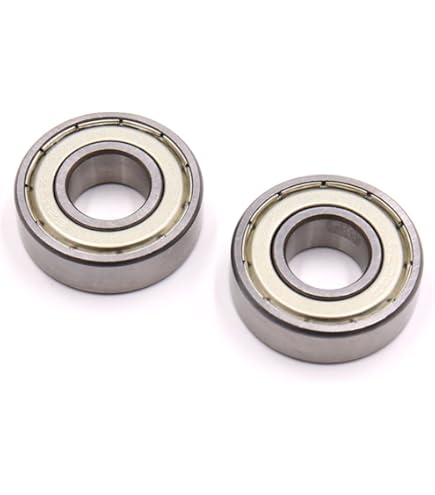 Sourcing Map Kugellager 6203Z – 17x40x12 Mm, Doppelte Metallschilde, Für Motoren & Räder
