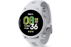 COROS PACE 4 Ultraleichte Sportuhr, 1,2"-AMOLED-Touchscreen, 32g Laufuhr, 19 Tage Gebrauch, Sprachsteuerung, Trainingswerkzeuge, Präzises GPS, Trainingsplan, Laufen, Radfahren, Skifahren