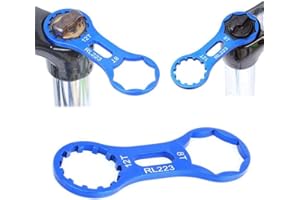 StyleBest Vélo Fourche Avant VTT Outils de réparation Amortisseur Polyvalent Pratique vélo Fourche Avant clé à Capuchon, clé de déchargement de vélo