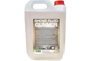 GUNNER SMOKE Liquido per macchine del fumo, a media densità, fragranza vaniglia, 5 L