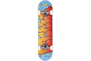 ROCKET SKATEBOARDS Rocket Factory Complete Skateboard Bubbles 7.75" Wide
