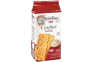 GEAKV Lot de 20 crackers Salati - Mulino Bianco - 500 g
