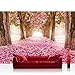 Produktbild Textil Fototapete 400x280 cm PREMIUM EXCLUSIV Wand Foto Tapete Wand Bild Textilfototapete - Herbstblätter Wald Bäume Baum Forest Herbst - no. 151