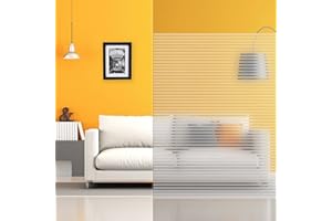 Dimexact Pellicola Decorativa Autoadesiva per Finestre con Motivi Strisce, Strisce 18 Mm, 1,52 m x 1 m, in Rotolo