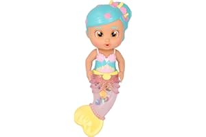 BLOOPIES Shimmer Mermaids Alice - Giocattolo da collezione per bagno e acqua, una sirena che schizza acqua e fa bolle! Giocattolo regalo per ragazze e ragazzi dai 18 mesi in su
