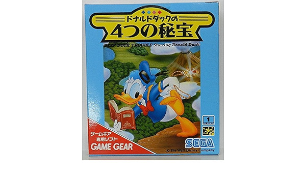 ドナルドダックの4つの秘宝 ゲームギア Amazon Co Uk Pc Video Games