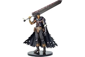 PURUUIGE Anime Guts figurka jelita bitwa uszkodzona krwawa wersja figurka PCW czarny szermierz jelita model statuetka zabawka kolekcje biurowe dekoracje prezent, 22CM