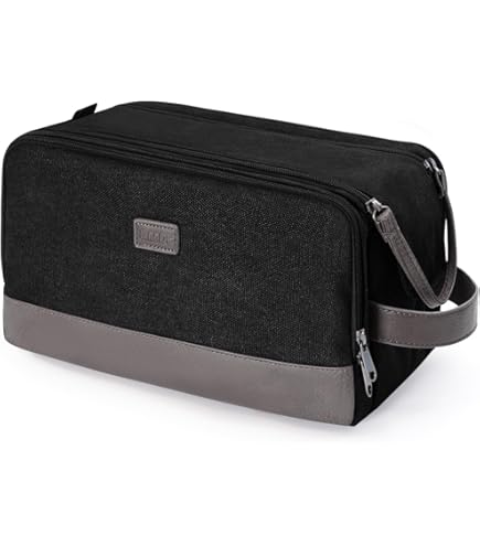 A-Z BAG Wide-Open Toilettas, Reistas, Waszak, Waterafstotende Gym Scheren Organisatortas, Gepersonaliseerde Make-uptas voor Vrouwen (Y