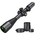 WestHunter Optics WHI Series Hunting Scope, 30 mm Tube First Focal Plane Red Green Illuminated Etched Glass Reticle Tactical 1/10 MIL Shooting Scopes