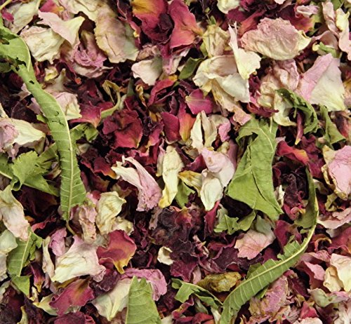 Stripey Finds - 'Country Meadow' Burgundy & Pink Rose, Rosemary, Thyme, Lavender and Lemon Verbena - Natural Biodegradable Flower Petal Confetti - 1 Litre - Visit Our Store For Full Range (51)