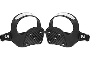 LIOOBO Eisstollen Schneeschuh Schuhspikes Schuhkrallen Klampen Schnee Spikes Steigeisen Eiskrallen Anti Rutsch zum Joggen