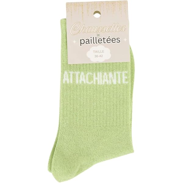 Felizz Chaussettes Pailletées Sportive – Style Fun Et Confortable Taille 36-42