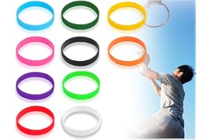 ZoeTekway 10 piezas pulsera de silicona hombres niños pulseras de goma colores múltiples pulsera de silicona para fitness correr deportes regalos de fiesta