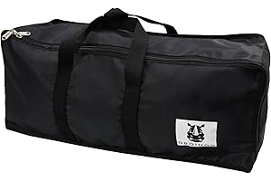 Orqihod Outdoor Furniture Seat Cushion Storage Bag Waterproof Garden Cushion Cover Stroage Bags with Zipper Rectangular Large Cushions Carrying Bag 68 x30 x20IN, Black