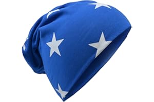 Miobo Jersey Slouch Beanie Cappello Lungo Unisex Stella Cotone Bambino Bambini Donna Uomo