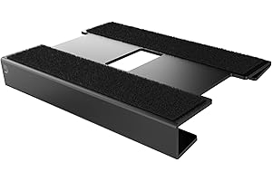 D'Addario XPND Pedal Board Riser - Elevate Pedal for Guitar Pedal Board - Raises 1 inch on Pedalboard - Built In Cut Out for Cable Routing - Riser Fits 2 Pedals