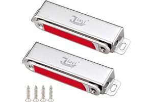 Iman Puerta Fuerte Jiayi 2 Pcs 40KG Tarea Pesada Iman Cierre Puerta Cierre Magnetico Puerta Pestillo Puerta Corredera Iman Puerta Armario Pestillo de Cocina Mueble Cierre Cajones Alacena Clausura