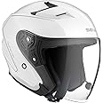 Sena Outstar Open Face Smart Helmet (Gloss White, M)