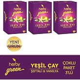 Herby Yeşil &Ccedil;ay Şeftali ve Vanilya 3'l&uuml; paket