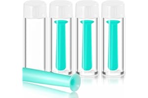 Ryaupy 4 Stück Silikon Kontaktlinsenentferner Kontaktlinsen Einsetzen Entfernen Werkzeug Augenlinsen Entfernen Applikator für Die Reise Heimgebrauch (4 Stück Grün)