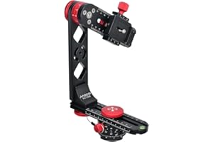 Andoer PH-720B Panoramica Testa per Treppiede con Piatto Arca Swiss, max. Capacità 10 kg