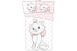 Jerry Fabrics Disney Cat Marie Aristocats Baby Bed Linen 100 x 135 cm